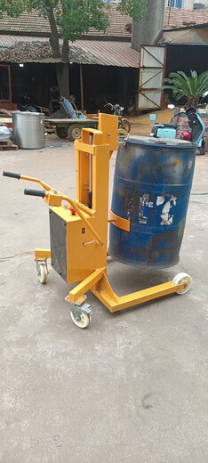 GREENER 350kg electric lifting oil drum truck plastic drum iron drum universal transport truck