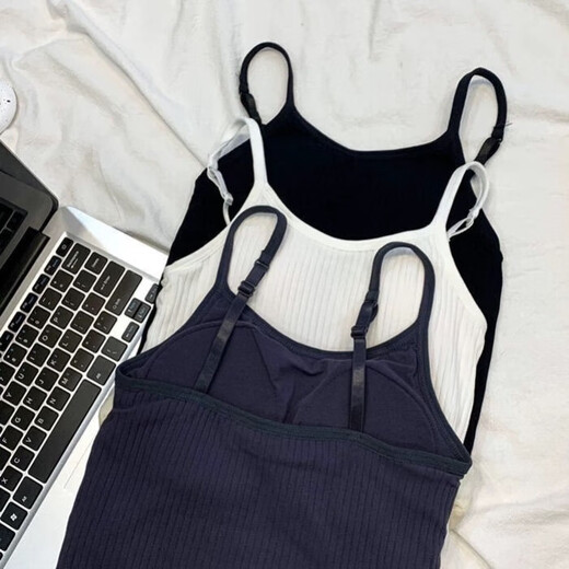 Ultraman Thermal Vest Women's 2025 New Winter Velvet Thickened Padded Underwear Suspenders Coldproof Bottoming Top for Outerwear Black + Gray Thickened Bottoming for Outerwear 60 M (Recommended -85Jin Jin is equal to 0.5kg)