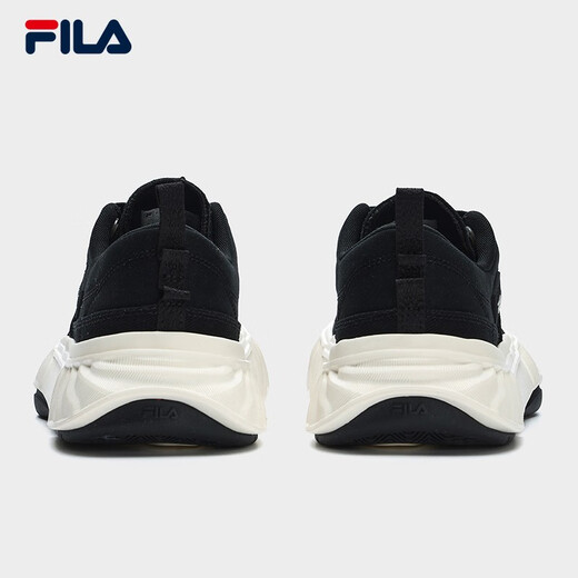 斐乐（FILA）官方川行鞋FOSSO男鞋复古帆布鞋新款休闲鞋 黑-BK 41
