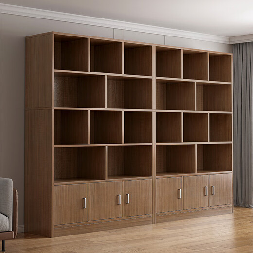 Zhong Zhangguo wine cabinet living room wall commercial wine rack new storage cabinet hotel product display cabinet display cabinet cosmetics upgraded and deepened 140cm Nordic maple color - full back panel