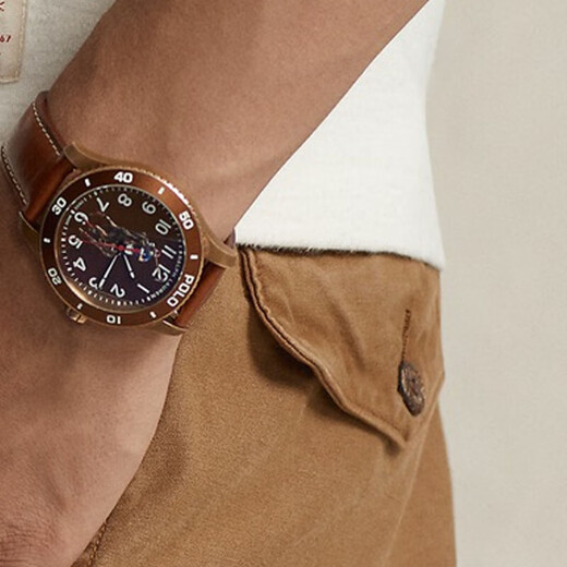 Ralph Lauren SS24 Solid Color Henley Collar Casual Long Sleeve Sweater Men's Retro Cream Retro Cream S