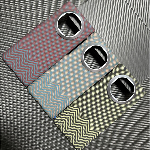 Huawei (HUAWEI) original quality Beijing rare product wavy pattern stitching Huawei mateX5 Kevlar mobile phone case slim classic 1500D rough crater single back cover Huawei Mate X5