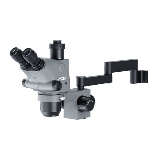 Shantou Lincun binocular and trinocular 6565x high-definition continuous zoom microscope mobile phone motherboard repair fingerprint fly 7-50x binocular column microscope + multi-functional base with swing arm