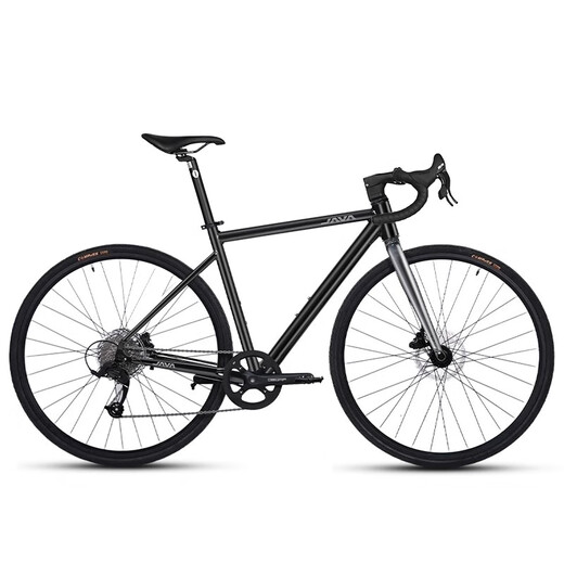 Jiawo JAVA road bike aluminum alloy racing variable speed bicycle disc brake curved handlebar endurance type Wo Xiaobai Wo Xiaohei entry Wo Xiaobai 7-speed M (height recommended 171-177CM)