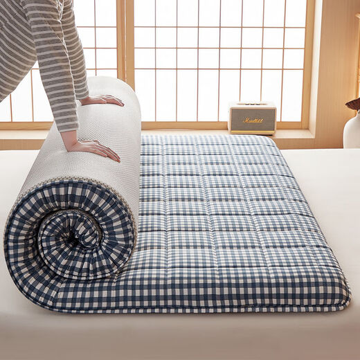 Yong Huan Tatami Mattress Customized 90*170*180*190*200*220*230*240*250 Children's Student Mattress MiGe Green 6cm Thick Cotton + High Elastic Cotton Filling 60*120cm Baby Mattress