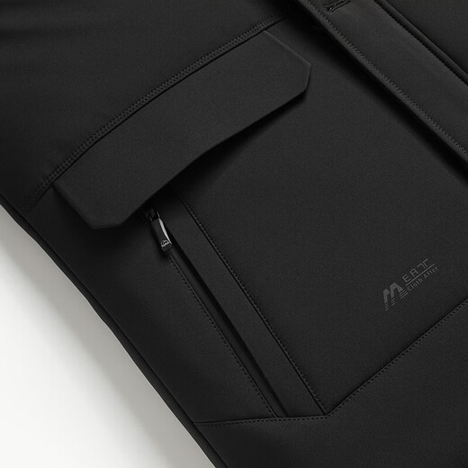 Dad's velvet jacket men's winter middle-aged and elderly thickened warm cotton coat with fur collar dad's mid-length cotton coat black 2XL 185 yards 125-140Jin Jin equals 0.5 kg