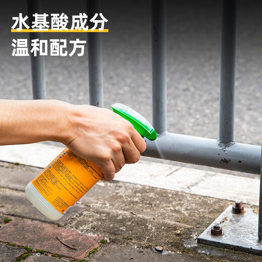Deli metal rust remover 500ML rust deoxidation steel bar rust remover industrial metal renovation agent