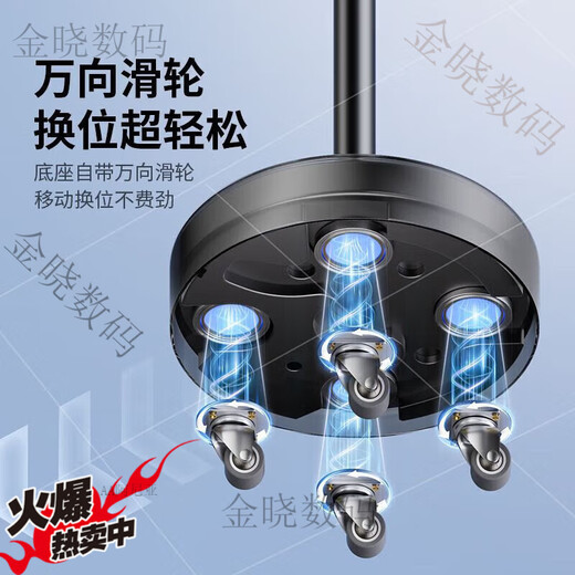 JIAHUACAI universal pulley floor-standing multi-functional bedside lazy tablet support mobile phone model with universal wheel cantilever bracket mobile phone model with universal wheel cantilever bracket