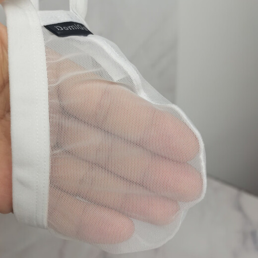 Breathable new men's sexy jumpsuit high elastic mesh transparent t-pants U convex bag men's sexy thong black 5704 M (suitable for around 63-74cm waist