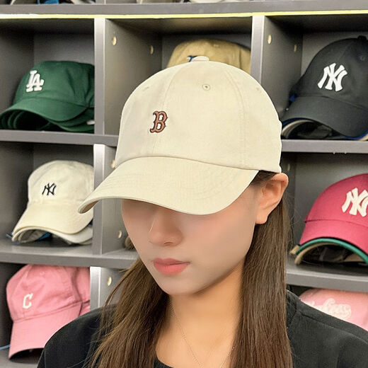 New men's and women's hats, new sports hats, fashionable couple baseball caps, mini small label peaked caps, white NY mini label, one size fits all