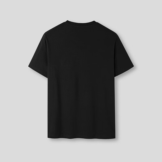 Camiseta de manga corta para hombre Heilan House (HLA) 26 nuevas series conjuntas de tres cuerpos Cool verano de manga corta para hombre negro 4B S 165/84A recomendado 113 ~ 124 Jin Jin equivale a 0,5 kg