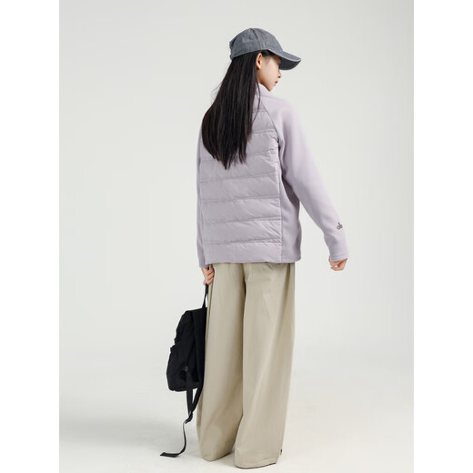 Aunt Zhu's school uniform inner wear artifact school uniform junior high school students girls' lightweight clothing winter 2025 new student inner purple 150 cm_ velvet filling capacity 29.5g