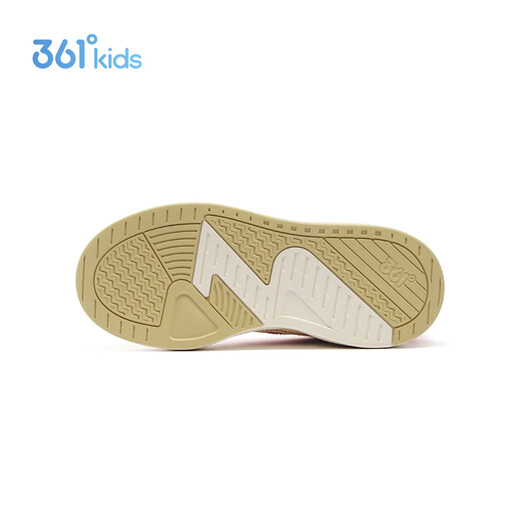 361 Children's sneakers 2026 spring men's and women's school high-top soft elastic button buckle sports shoes red 36