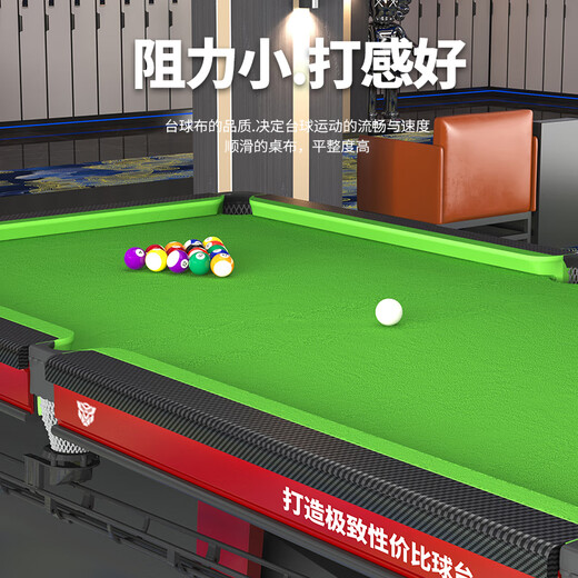 Venomous Fang Delivery Package Installation Billiard Table Standard Household Commercial Marble Chinese Black Eight High-end Pool Table 9 Feet Muku-Luxury Upgrade