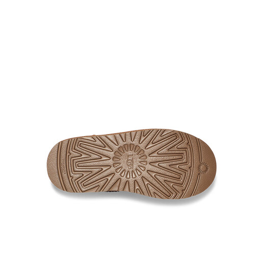 UGG parent-child same style children's shoes autumn and winter parent-child short boots thick-soled short boots casual cotton shoes CHE maroon 32.5 shoe inner length 20 cm