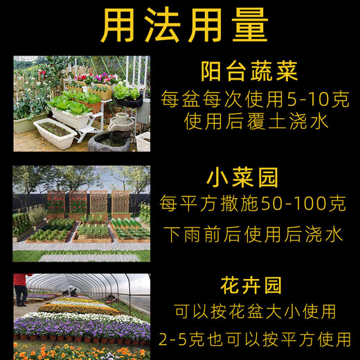 Agricultural nitrogen fertilizer small particle urea nitrogen 46% vegetable flower planting general fertilizer potted home gardening fertilizer urea 20Jin Jin equals 0.5 kg