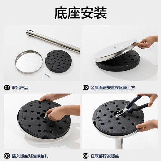 Huixiang Isolation Belt Telescopic Belt Warning Line One Meter Line Railing Queue Guardrail Telescopic Fence Warning Belt Guardrail Black Pole 2m