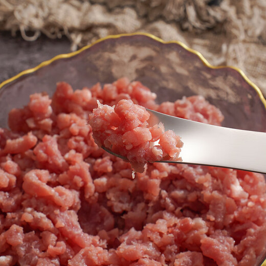 Huisha 304 stainless steel dumpling spoon filling stirrer flat spoon filling spoon household dumpling making wonton spoon tool 304 double-headed dumpling spoon