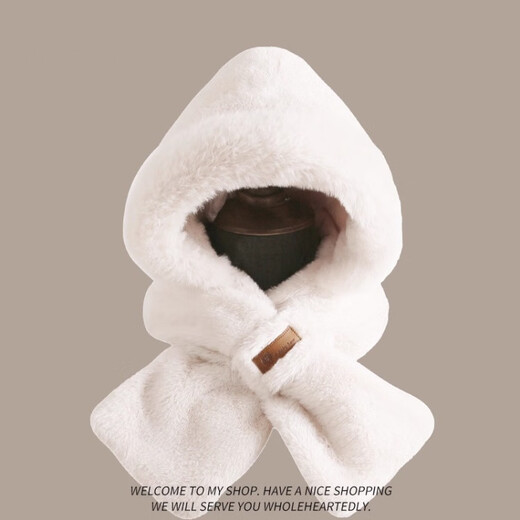 KYODO German hat and scarf all-in-one women's warm 2026 autumn and winter new cycling cold hat windproof neck scarf ear protection rice belt ear