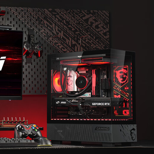 MSI i5 13400F/14600KF/5060TI/5070 assembly computer e-sports host AI designer desktop game host DIY assembly machine 12400F+3050丨一