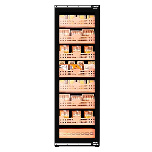 EREMITE JC308 external door embedded wine cabinet constant temperature wine cabinet inlaid household red wine storage and preservation cabinet cold drink cabinet tea cabinet cigar cabinet cigar cabinet/electric door opening 310L