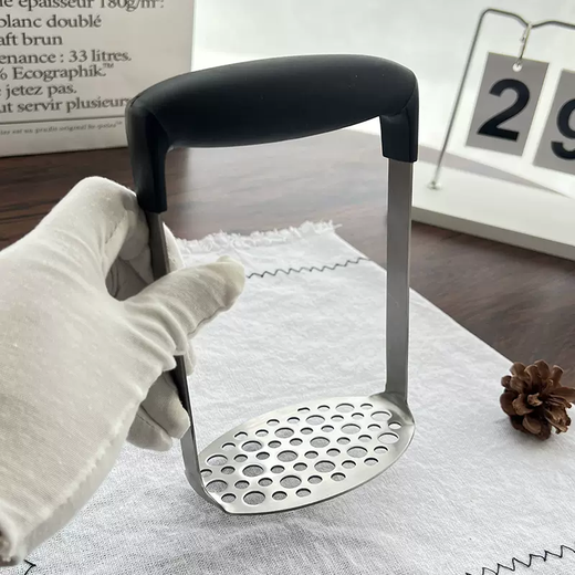 Yusenyi stainless steel potato masher, garlic crusher, fruit crusher, multi-function crusher, single