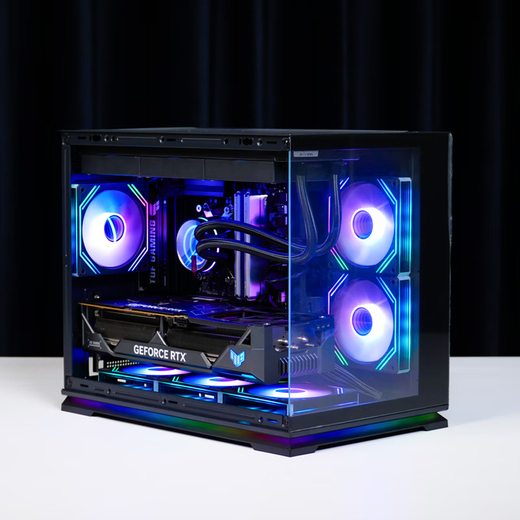 DIY APE Installation Ape Shop RTX5060/5070 Host AMD9500F/9600X Mainstream Game 3A E-Sports Live Sea View Room DIY Assembly Machine Computer Desktop Machine Five R5 9600X+RTX5060