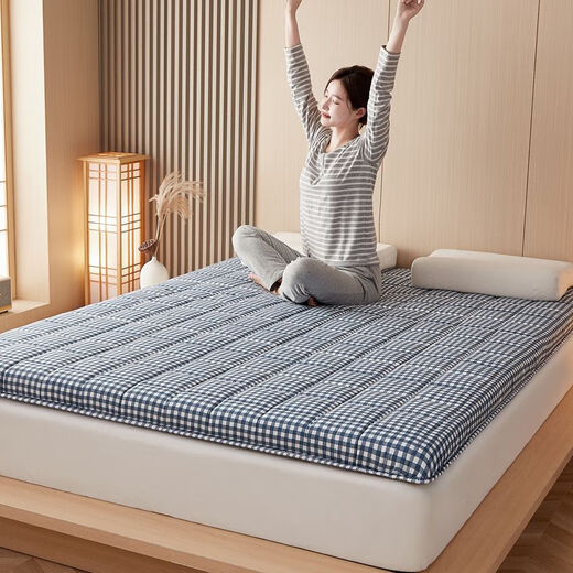 Yong Huan Tatami Mattress Customized 90*170*180*190*200*220*230*240*250 Children's Student Mattress MiGe Green 6cm Thick Cotton + High Elastic Cotton Filling 60*120cm Baby Mattress