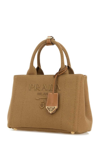 PRADA Cardigan Small Handbag Brown One Size