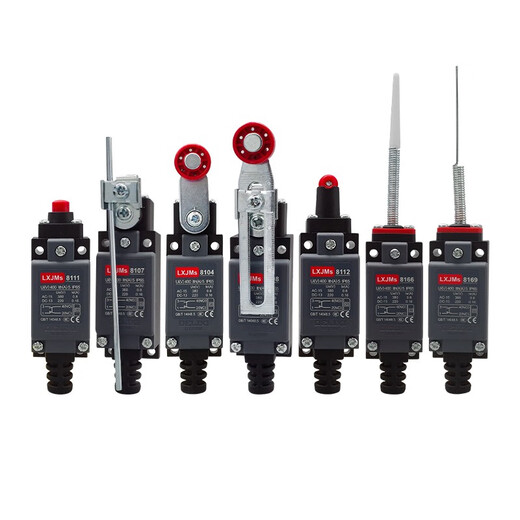 Delixi travel switch limit switch 8108 roller mechanical micro-motion self-reset touch limiter controller LXJMs-8108 RoHS