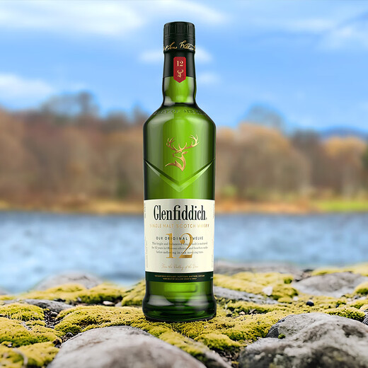 格兰菲迪（GLENFIDDICH）苏格兰单一麦芽威士忌洋酒 格兰菲迪12年斯佩塞产区英国原装进口 格兰菲迪12年1000ml【有盒】