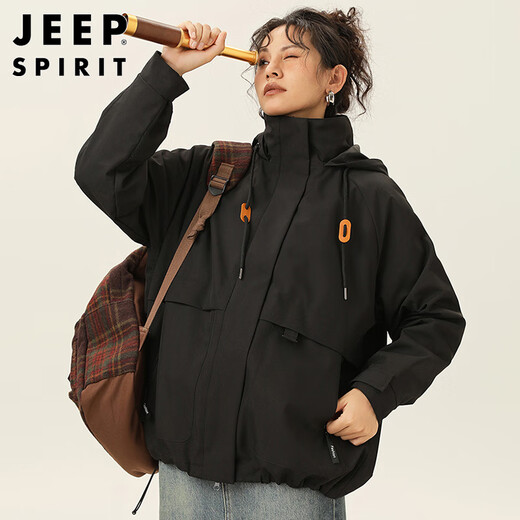 JEEP SPIRIT Jeep Jacket Men's and Women's Autumn and Winter Three-in-One Outdoor Couple Jacket Men's Sunflower L