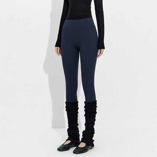 LULULMCCTN thickened velvet yoga pants for women, thickened Pilates training, high waist, abdominal slimming, slimming sports fitness pants, black XL