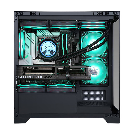 Sapphire AMD Ryzen R9 9800X3D host RX9070XT/RX9070GRE/RX9060XT Editing and design computer E-sports game live broadcast DIY desktop assembly machine Configuration 1 9800X3D/core display/16G