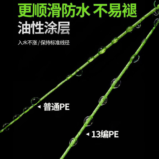 Imported 131 braided core-covered submersible PE line main line Yayuan cast black anchor fish sea fishing special micro-object fishing line 150 meters submersible PE line 131 braided core-covered fast submersible 6.0