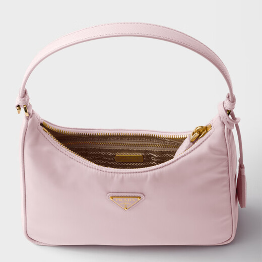 PRADA/Prada Gift Women's Prada Re-Edition 2005 Re-Nylon Mini Handbag Snow Pink-New Style