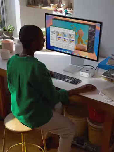 Apple/Apple host MacMini i7 M1 M2 M4 chip small host computer NR3 FJ3 clip Apple 14 models EQ2 i5-2.8G/8G/512SS2