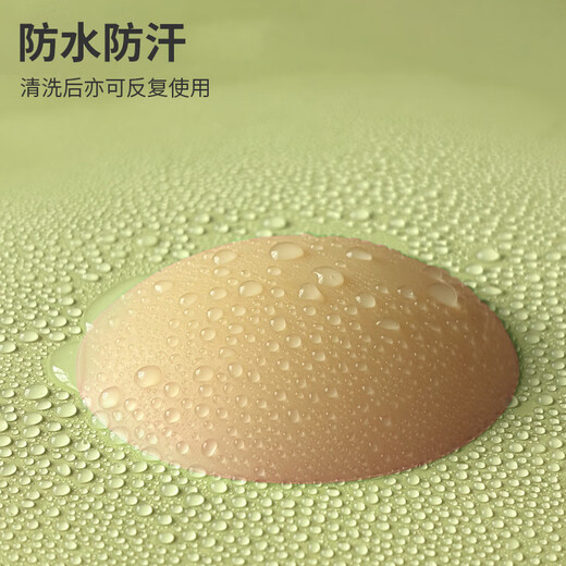 米曼芬（mimanfen）超强自粘固态硅胶乳贴可拉伸胸贴超薄隐形无痕 深咖色 8cm