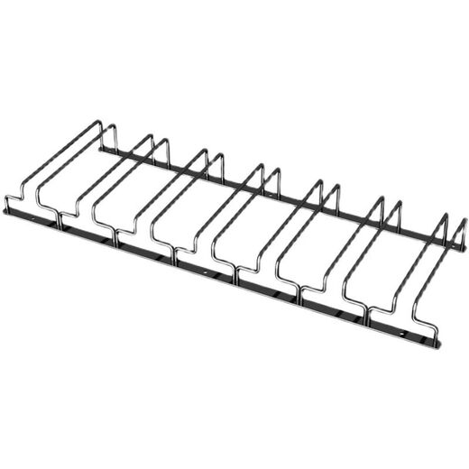 Jieyunmao simple red wine glass holder upside down household goblet holder hanging creative wine cabinet wine glass display rack hanging cup rack 7 slots long 77.5cm deep 22.5cm black