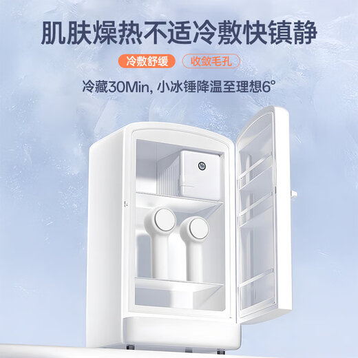 AUX blackhead suction instrument, special small bubbles for beauty salons, household large suction electric cleaner, pore cleaning and hydration, facial blackhead cleaning, acne removal tool, beauty instrument, ice compress device - gift, AUX X20 small bubbles (A white)