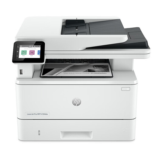 惠普（HP） 4104dw\/3104fdw A4黑白激光打印复印扫描多功能一体机家用办公双面打印机 4104dw【自动双打双复双扫+有线+无线】 套餐二（标配+大容量易加粉粉盒+碳粉5瓶）