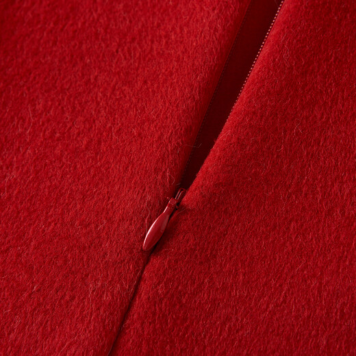 Tongtai (TONGTAI) baby girl dress, winter children's dress, new Chinese style stand-up collar vest dress for girls, festive New Year's wear, red 100