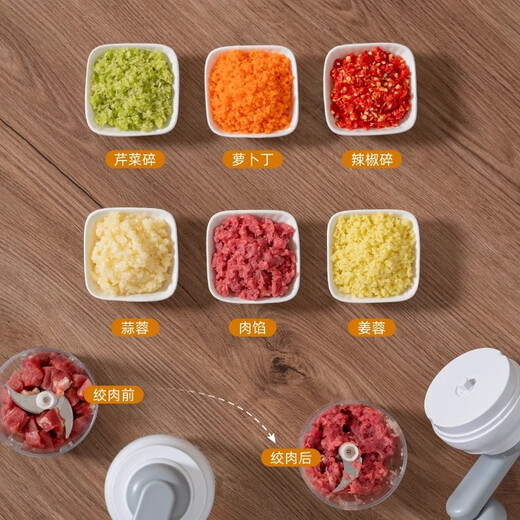 Jingtao German garlic masher manual garlic masher garlic masher garlic masher garlic masher three-speed model three-speed adjustable garlic mince meat 100ml