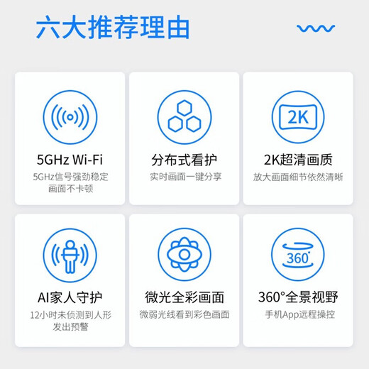 华为智选鸿蒙智选小豚监控无线摄像头家用监控器360度无死角带夜视全景连接wifi插电手机远程高清家庭室内 【升级断电续航】128G卡+延长线
