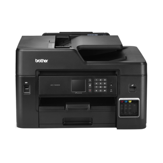 兄弟（brother）DCP-T725dw/425W/735DWMFC-T4500DW彩色喷墨连供打印机 无线复印扫描一体机家用办公学生卷子 MFC-T4500DW 标配（四合一 a3幅面）