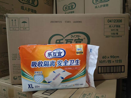 Lehuyi nursing pad 60x90cm for the elderly, pregnant women, infants and young children, plus large diaper pad mattress sheet 10 pieces 10 XL