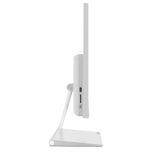 Lenovo AIO micro-border high color gamut integrated desktop computer 23.8 inches (six-core i5-8400T 8G 1T 2G independent display wireless keyboard and mouse) white