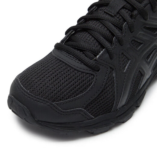 ASICS women's running shoes 26 spring new JOG 100T wide last breathable sports shoes retro classic casual shoes Black Warrior 35.5 (225mm)