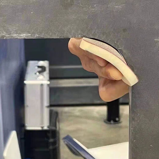 Jieyunmao KGS diamond hand-rubbed discs for ceramic tile edge trimming and polishing marble glass rock slab edge dry grinding discs for polishing 120 mesh