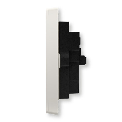 ABB switch socket panel Xuanzhi series white frameless type 86 household five-hole socket